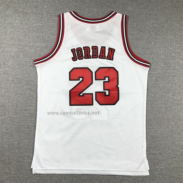 Camiseta Nino Chicago Bulls Michael Jordan #23 Mitchell & Ness 1997-98 Blanco